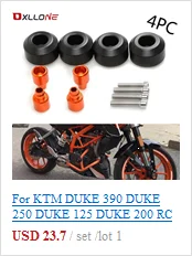 MOTORCYCLE RADIATOR ENGINE GUARD COVERS PROTECTION COVER Handle Bar End Grips Cap FLUID RESERVOIR Cap Swingarm Sliders