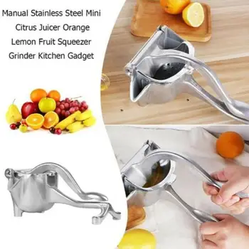 

NEW Manual Fruit Juicer Aluminum Alloy Heavy Duty Environmental Detachable Hand Press Juicer Kitchen Fruit Tool