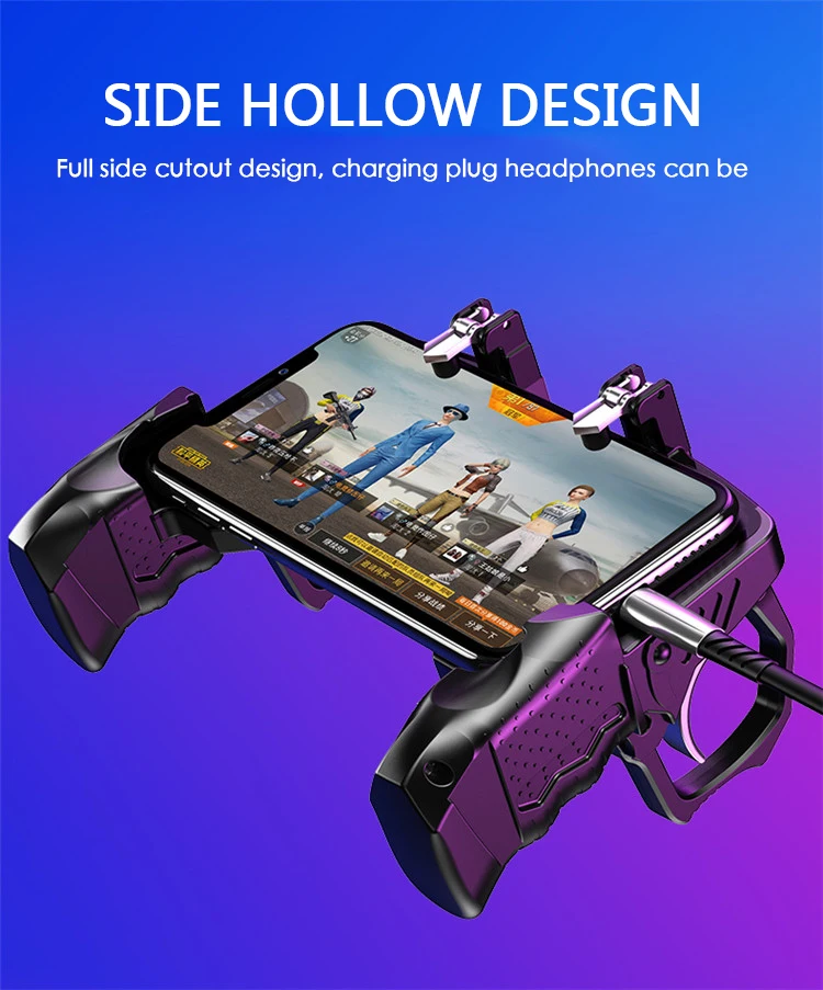  Game Trigger Gamepad PUBG Mobile Phone Gun Shooter Controller Fire Button Handle Controller and Joy