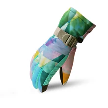 Перчатки для катания на лыжах и сноуборде для взрослых детей с сенсорным экраном Водонепроницаемые зимние теплые флисовые мотоцикл, снегоход перчатки для верховой езды для мужчин и женщин