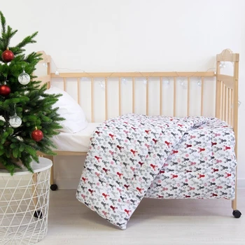 

Blanket Ethel "Horns", 110 × 140 cm, 100% cotton, flannel