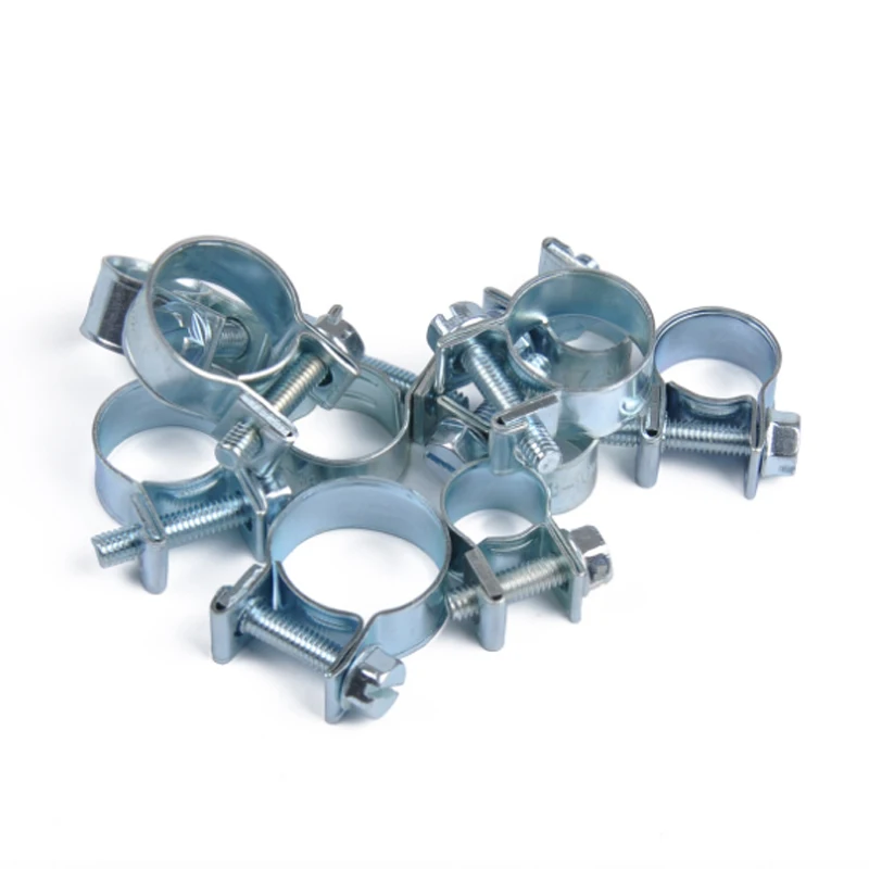 60 Pcs 10 sizes Fuel Injection Gas Line Hose Clamps Clip Carbon Steel