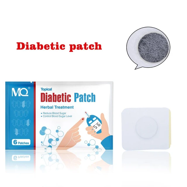 6PCS Diabetic Patch to Stabilizes Blood Sugar Level and Lower Blood Plaster  Hypoglycemic Patch 