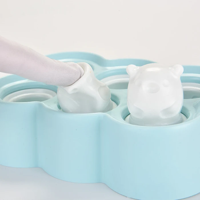 Силиконовые Мини DIY льда Pops формы производитель домашние Замороженные мини эскимо плесень с 6 ячейками 66CY
