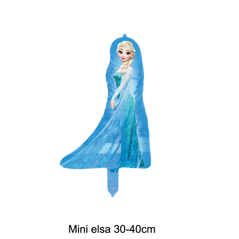 10pc mini elsa 10 шт. Мини Размер Эльза Анна фольгированные шары Детские игрушки для девочек день рождения воздушные шары Принцесса воздушный шар "Эльза" - Цвет: 10pc mini elsa