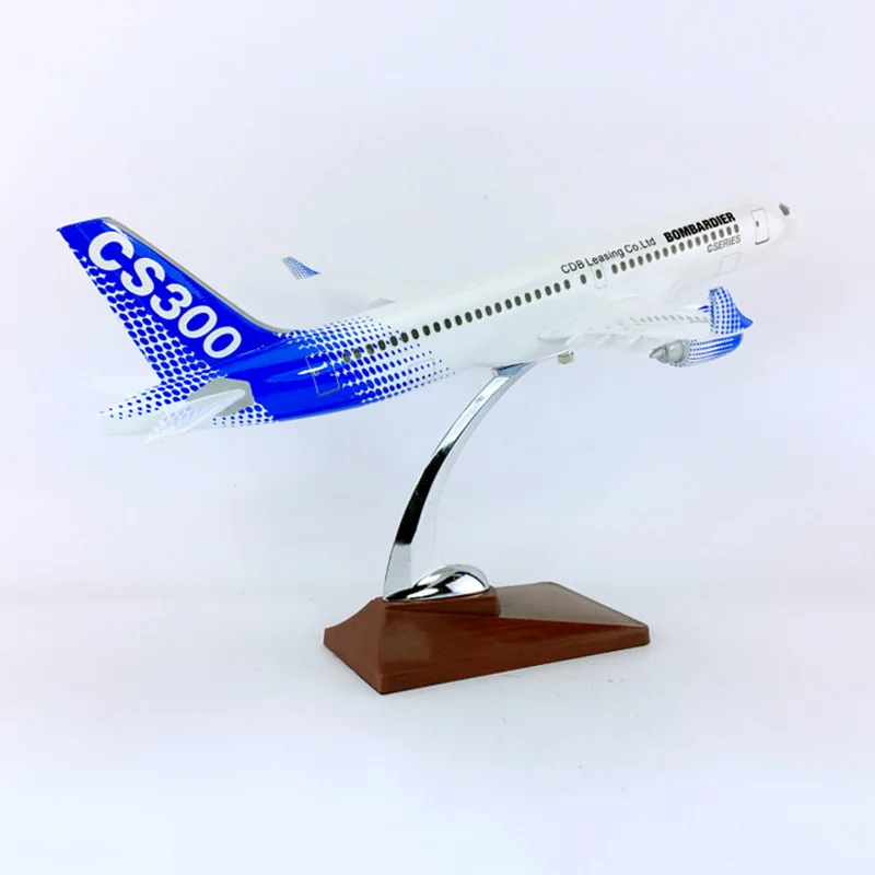 36 см самолет 1:100 масштаб Bombardier CS300 авиационный сплав самолет W baseplane коллекционный дисплей статическая коллекция моделей solide