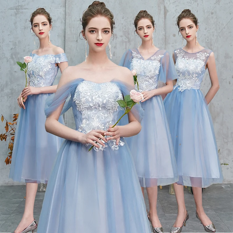 Свадебное платье для гостей элегантные вечерние платья подружки невесты Vestido с