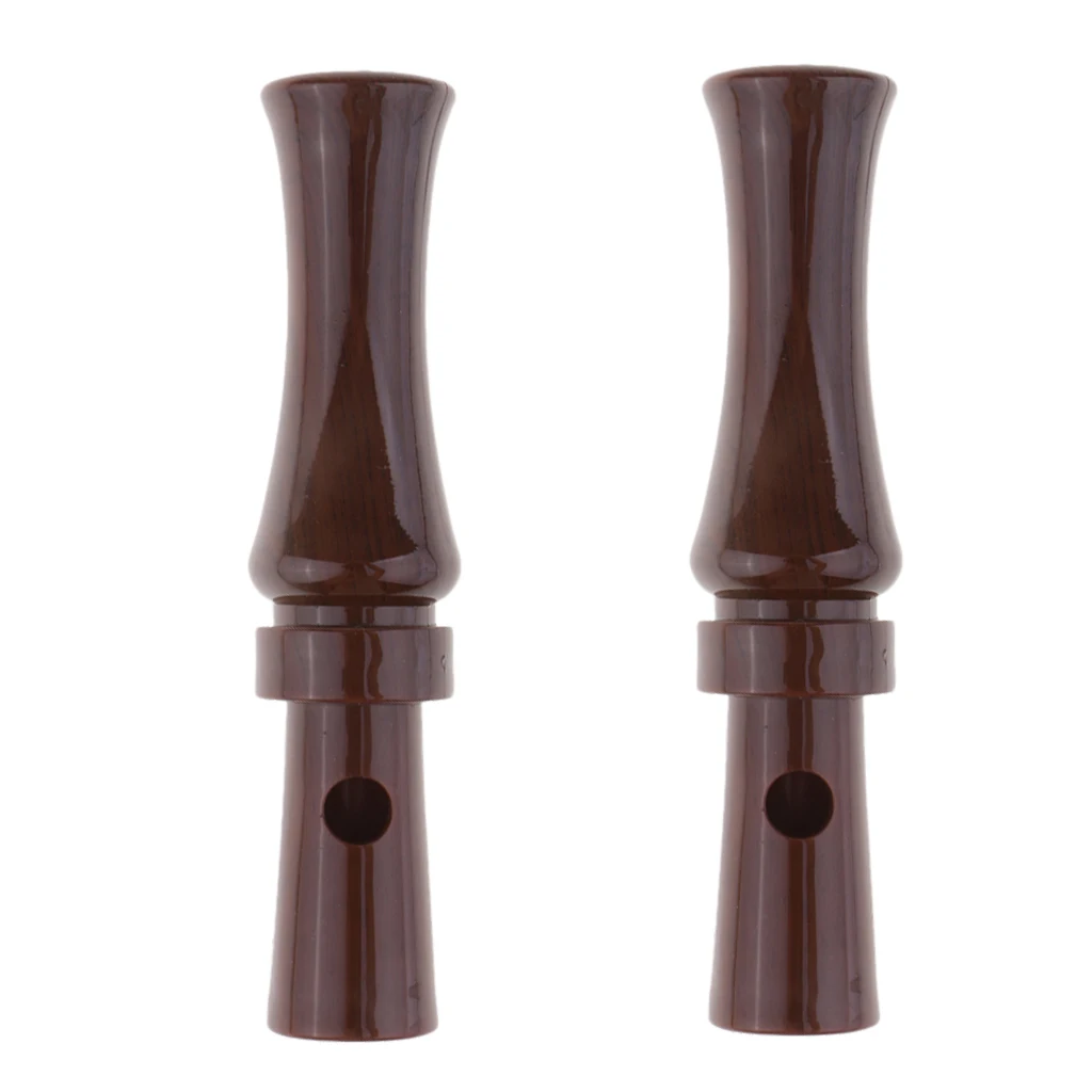 2pcs Plastic Quack Duck Whistle Duck Call Whistles Drake Whistle Duck Call Duck Hunting Gear Mallard Call Hunting Whistle