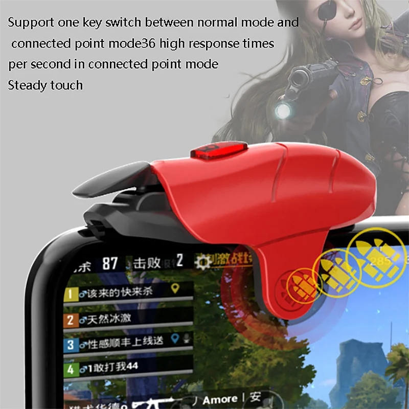  Game Handle Mobile Game Fire Button Aim Key Joystick Smartphone Mobile Game Trigger L1R1 Controller