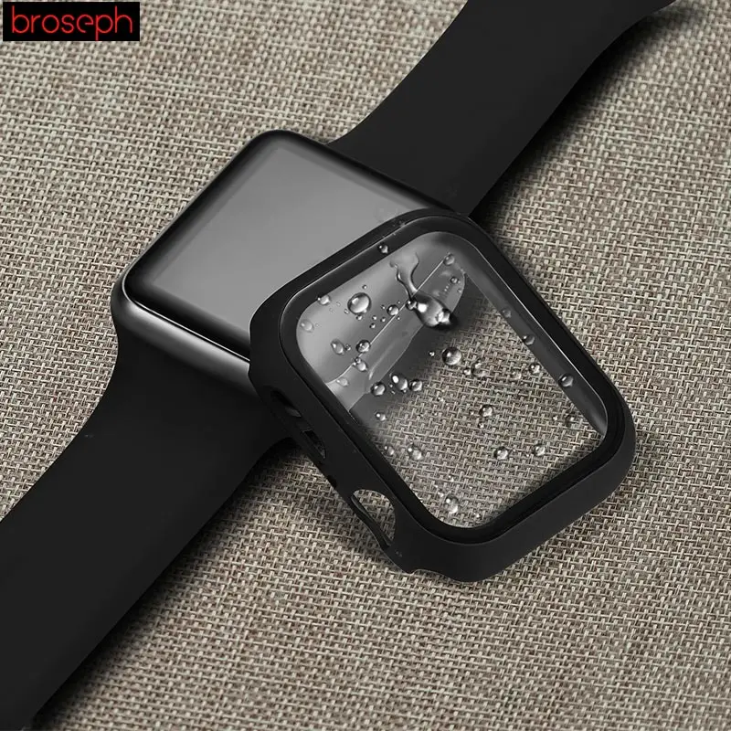 Защитная пленка 3D Sreen для Apple Watch 4 полосы 44 мм 40 мм корпус корпуса КОРПУСА ДЛЯ iwatch Series 3 2 1 42 мм 38 мм