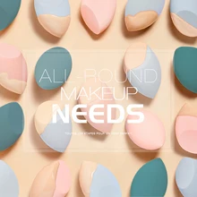 4 шт. косметический спонж Влажная и сухая Красота Макияж яйцо пуф для макияжа инструмент для макияжа