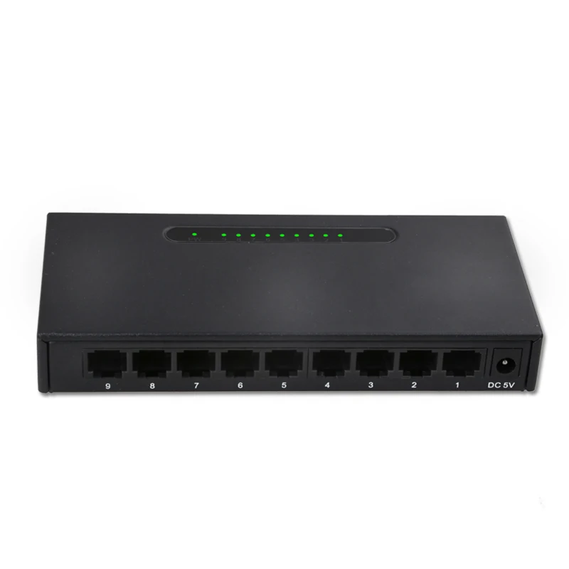 DIEWU icplus 9 портов Lan мегабит 10/100 Мбит/с Ethernet-коммутатор