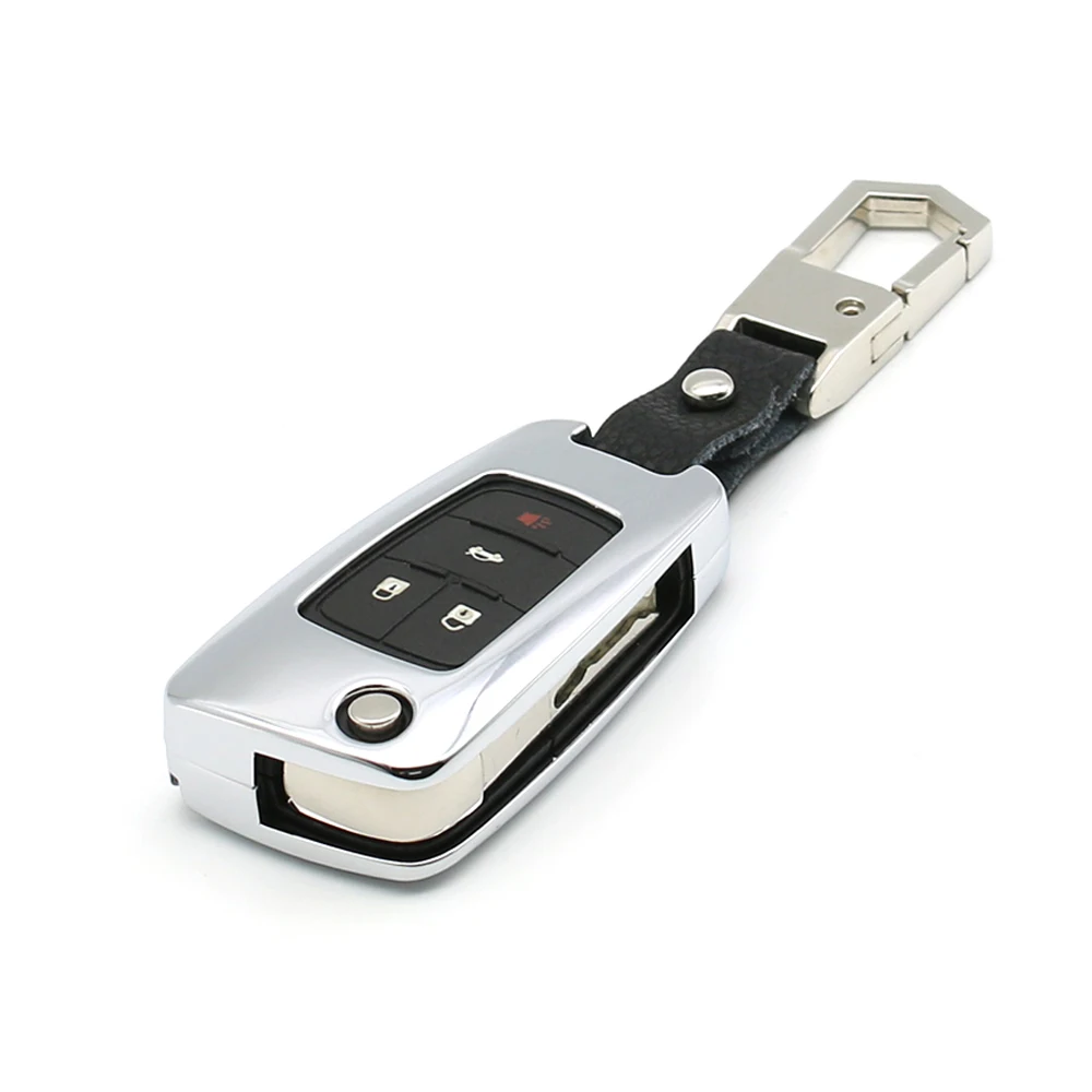 Для Chevrolet Cruze Sonic BuickRemote брелок в виде ракушки чехол Авто держатель чехол смарт-протектор Kirsite покрытие - Название цвета: 10
