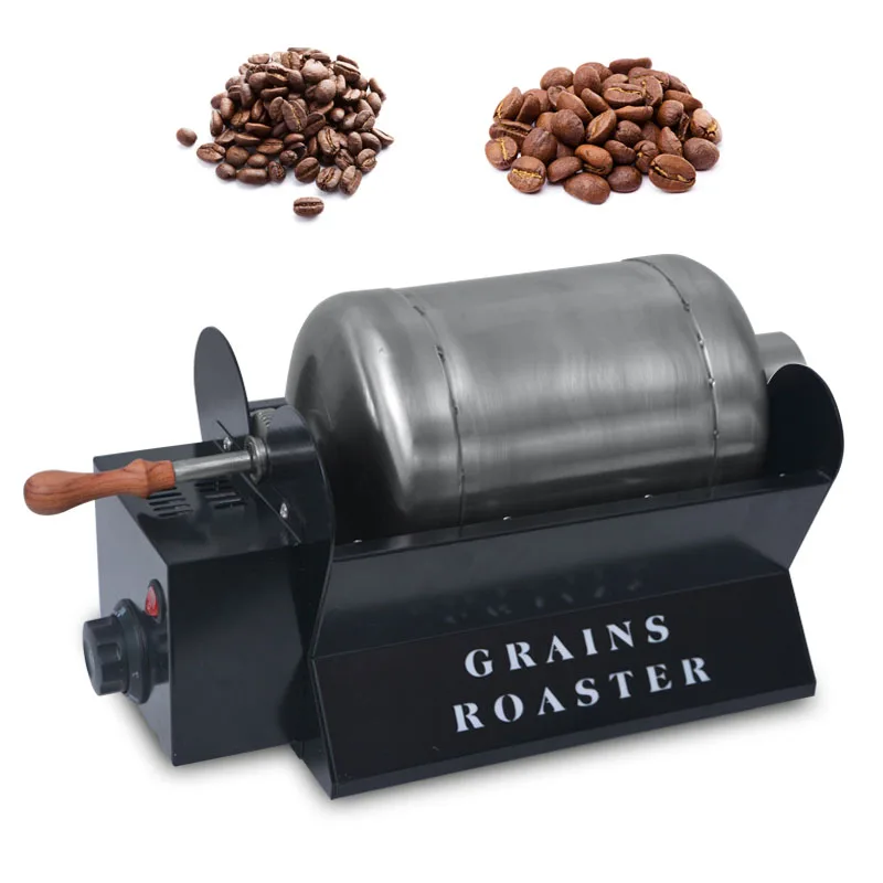 

Stainless Steel Coffee Bean Roasting Machine Coffee Roaster Grain Peanut Melon Seed Nut Baking Machine