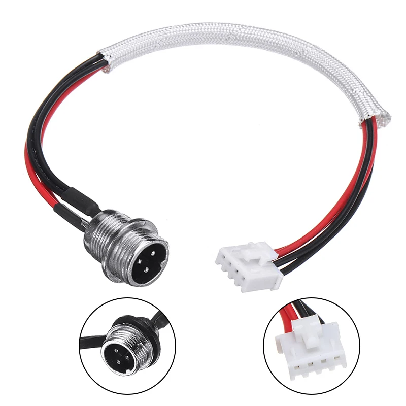 

For Balancing Scooter Hoverboard 1pc 3 Pin/Prong 4 Wire Charging Port Replacement Practical Balance Car Parts Mayitr