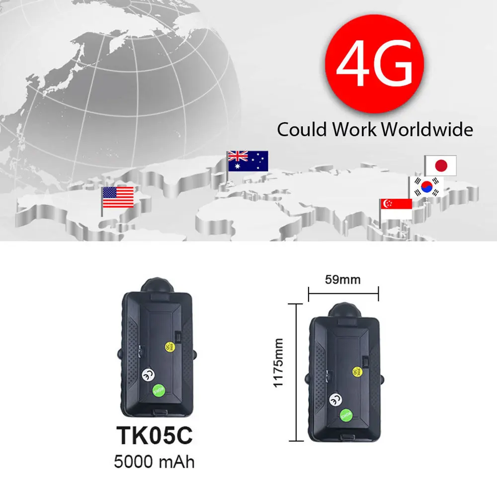 Magnet Asset 2G 3G 4G GPS Tracker-4