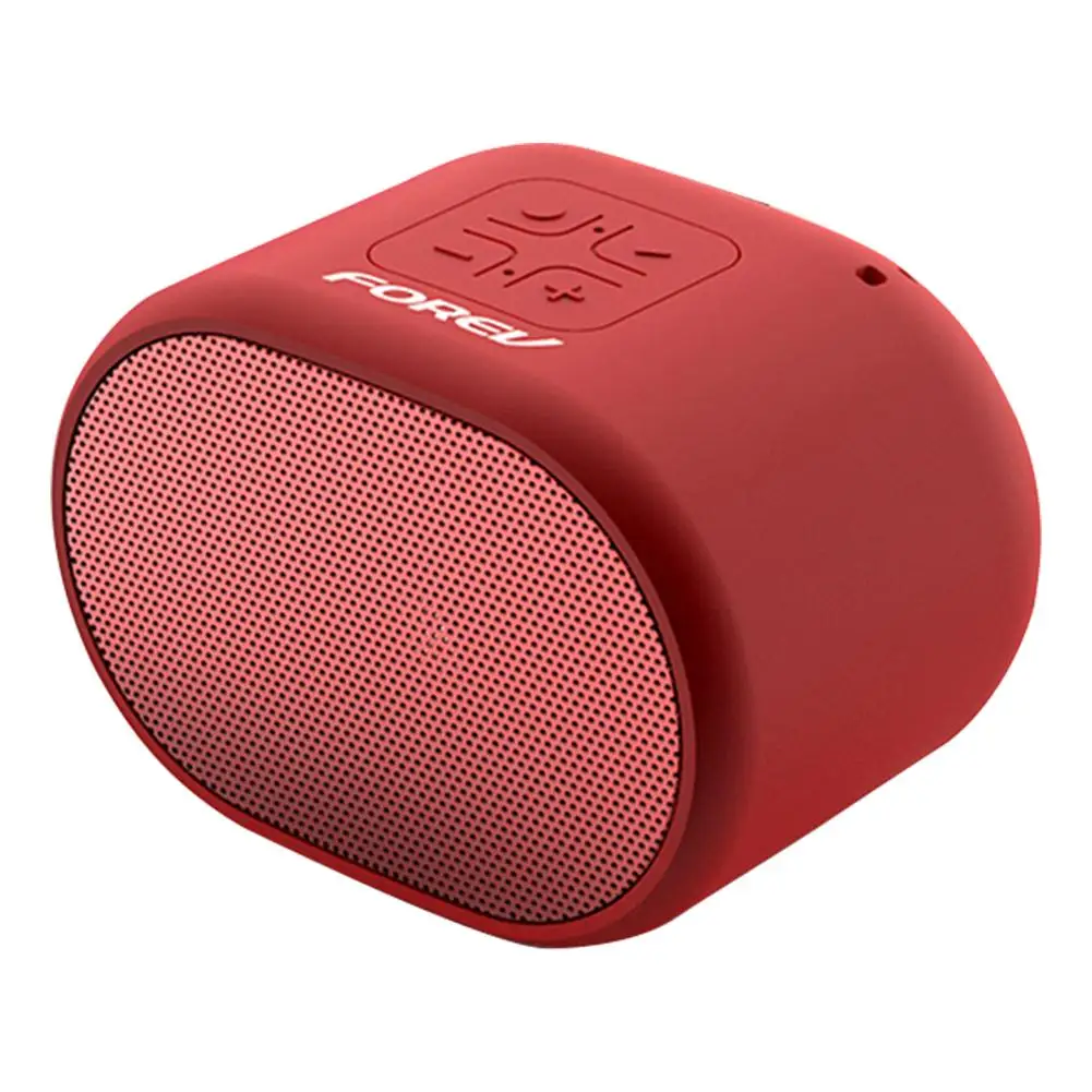 Bluetooth динамик Стильный портативный мультимедийный саундбокс - Цвет: Red