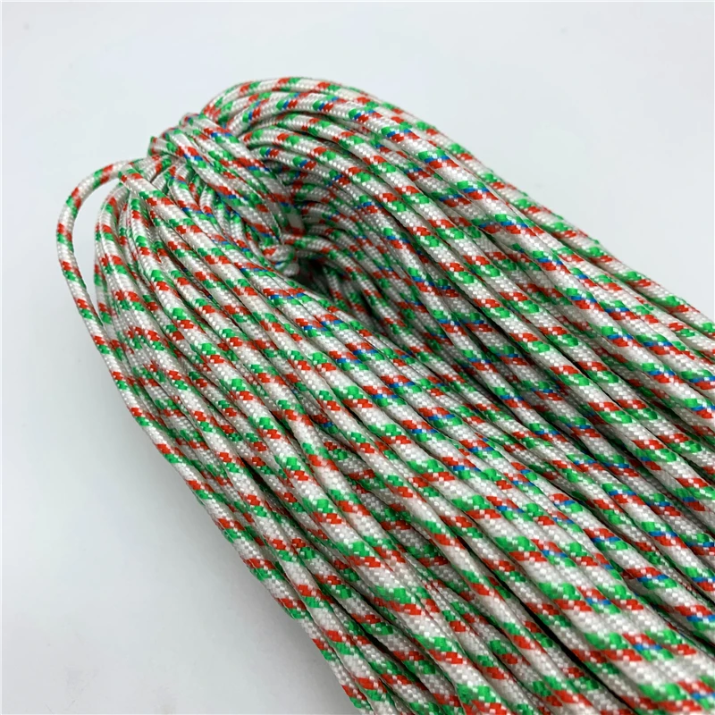 10yards/Lot 3mm Cord Rope Parachute Lanyard Rope For Climbing Camping Survival Equipment Paracord Bracelet Mask Lanyards 