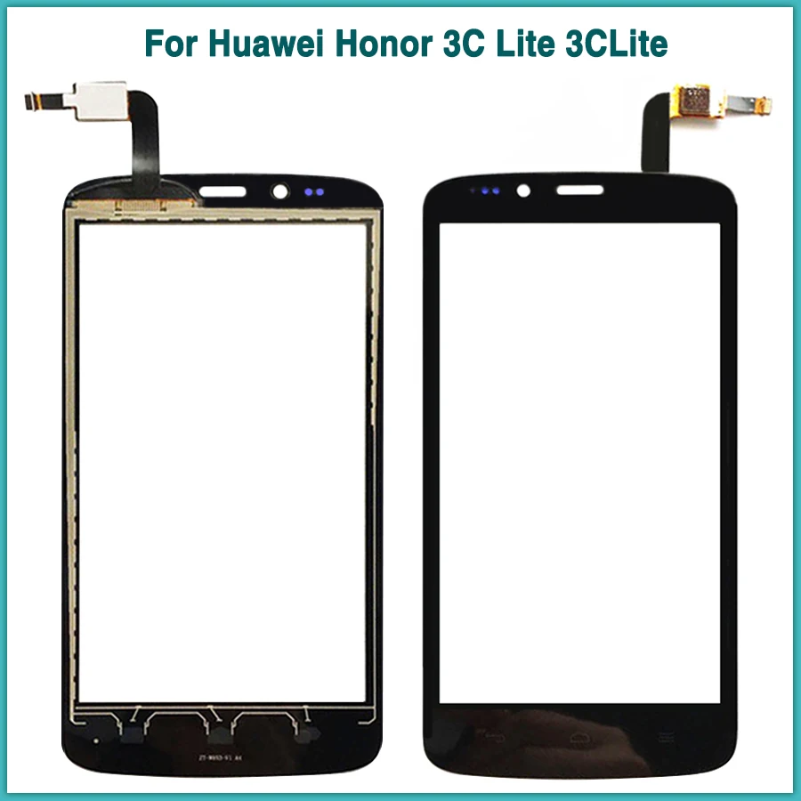 

new TouchScreen For Huawei Honor 3C Lite 3CLite HOL-U19 HOL-T00 5.0" Touch screen Panel Digitizer Sensor Front Glass Lens