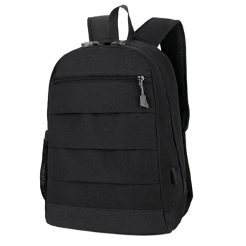 

HOT-FLAME HORSE Computer Bag Backpack Simple Business Casual Backpack Travel Backpack,Black