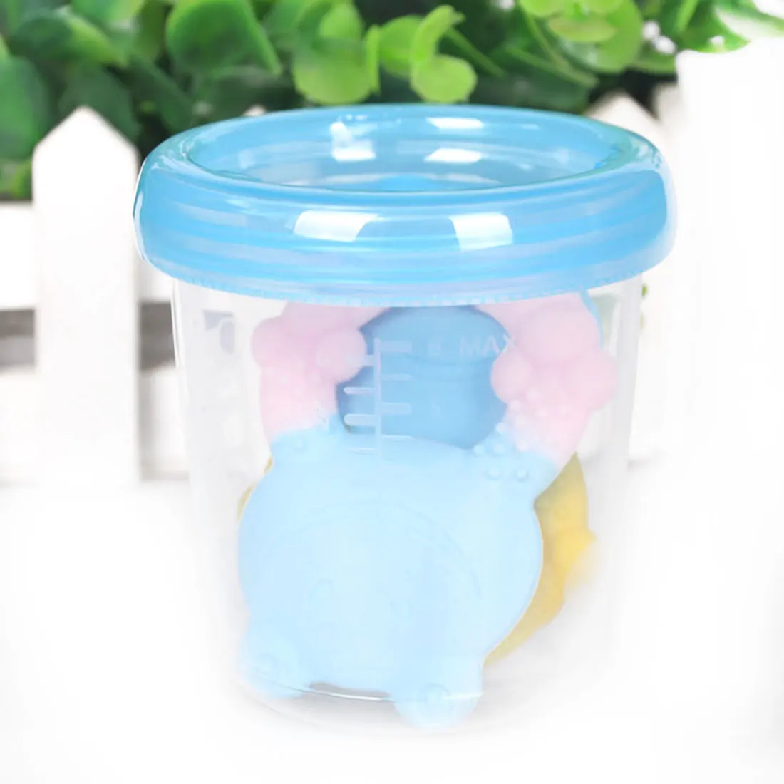 Baby Food Storage Set Cup Breast Milk Fruit Juice Storage Seal Preservation Cups Box Melkpoeder 180ml