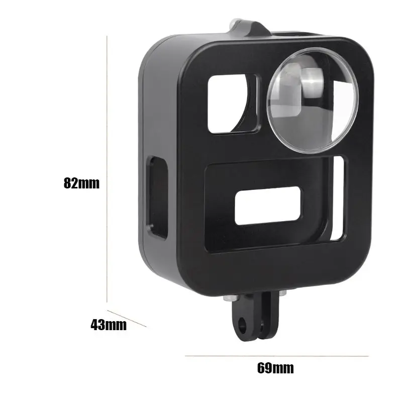 Металлические защитные рамка чехол видеокамера Корпус корпус для GoPro Максимальная Камера комплект