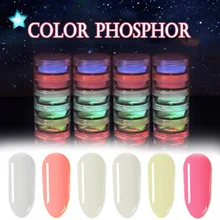 Wholesale Manicure Luminous Powder Set DIY Face Body Glitter Powder Party Halloween Decoration Nail Art M3