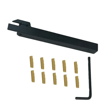 

MGEHR1212-2 Hex Wrench Cut-off Tool Holder W/ Carbide Insert Parting Accessories