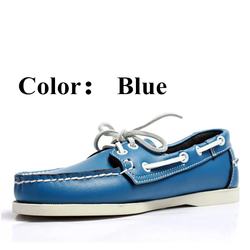mens blue boat shoes