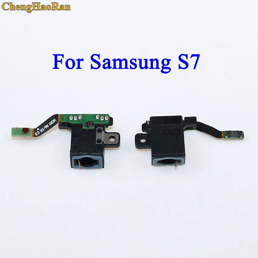 ChengHaoRan для samsung Galaxy S7 Edge G935 S8 S9 J3 J4 J6 NOTE 4 NTOE 8/9 разъем для наушников аудио гибкий кабель Разъем