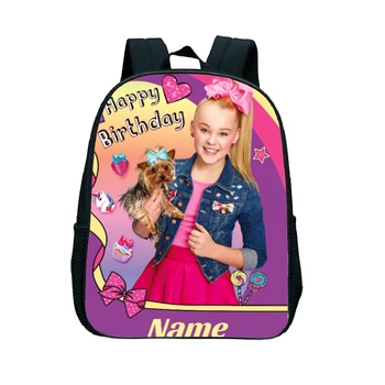 

Mochila Escolar 2020 Jojo Siwa School Bags Mini Backpack Enfant Fille Cartable Scolaire Kawaii Backpack Kids Customize