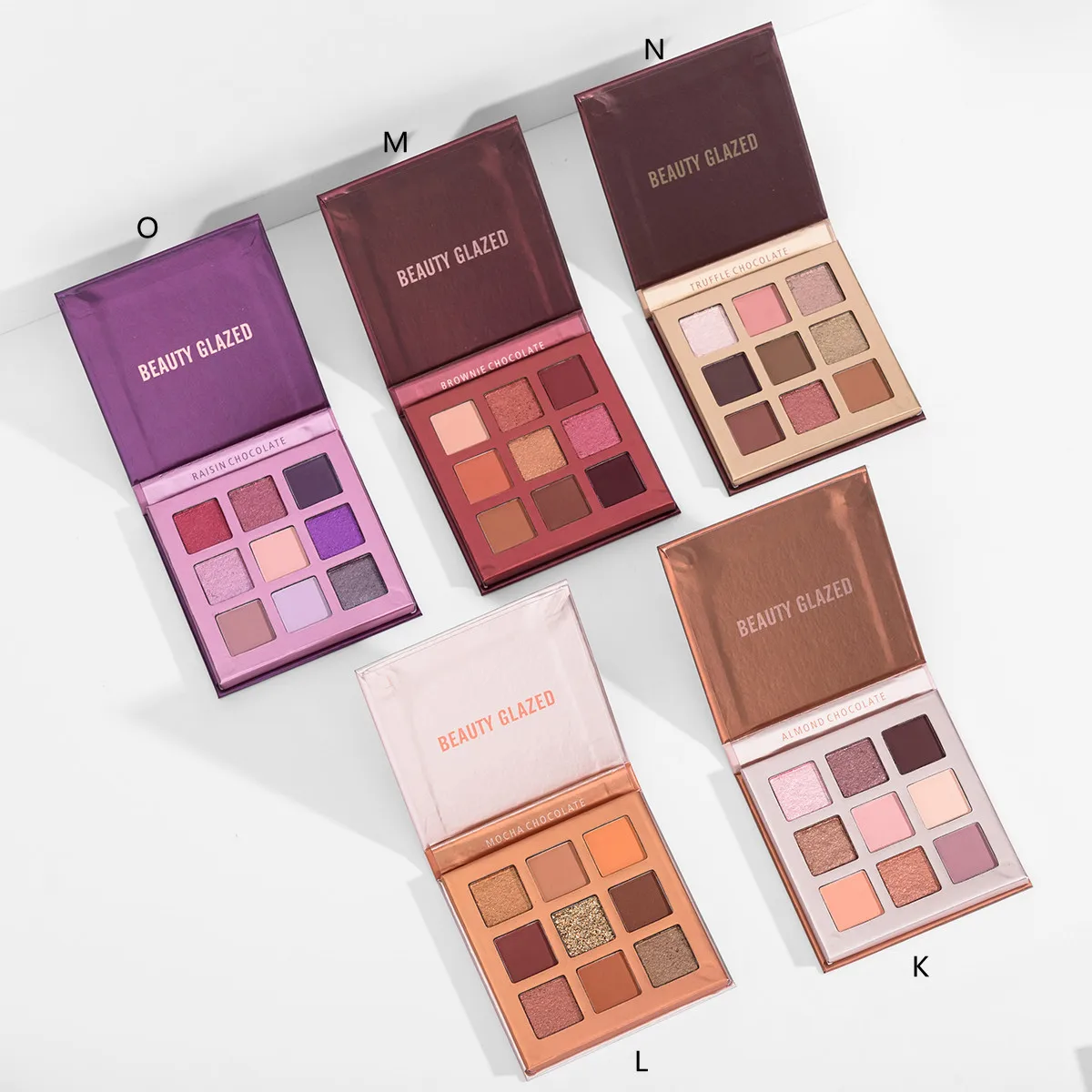 BEAUTY GLAZED 2021 Новинка 9C неоновая палитра теней для век голографическая блестящая