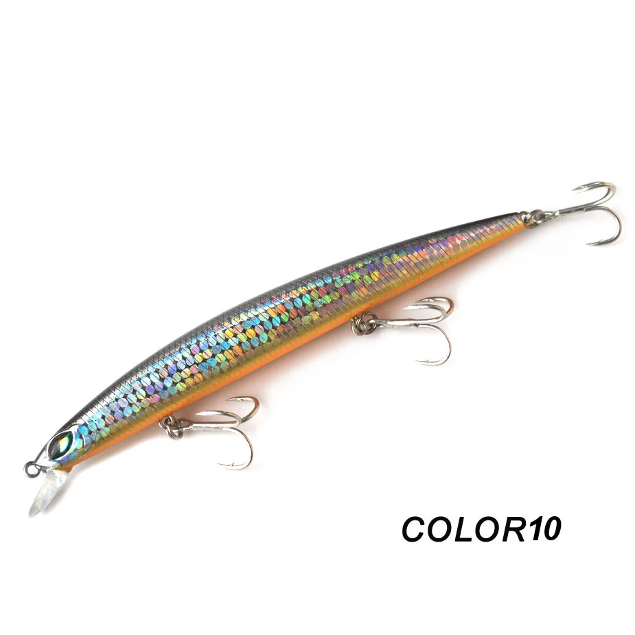 Color 10 TOMA Suspend Minnow Рыбная приманка вобблер 145 мм 20 г плавающая жесткая приманка искусственная кренкбейт приманка для морского окуня рыболовные снасти - Цвет: Color 10