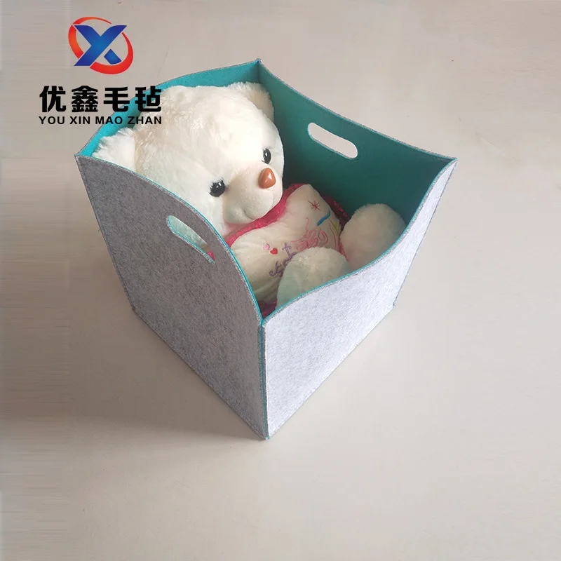 Creative Felt Storage Basket Foldable Felt Storage Basket Felt Foldable Storage Basket