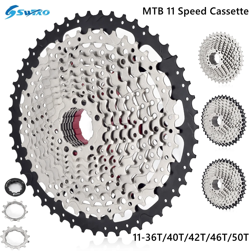 Кассета скоростей SWTXO MTB 11 11-36T/40T/42T/46T/50T маховик свободного хода S для M8000 M9000 | Спорт