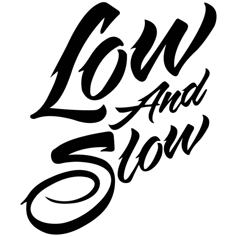 

CK2972#15*17.8cm Low and slow reflective funny car sticker vinyl decal silver/black car auto stickers for car bumper/rear window