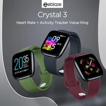 

Fitness Sport Watch Heart Rate Ressure Smart Watch Watch With IPS Screen Pedometer for Zeblaze Crystal 3 Sports Watch