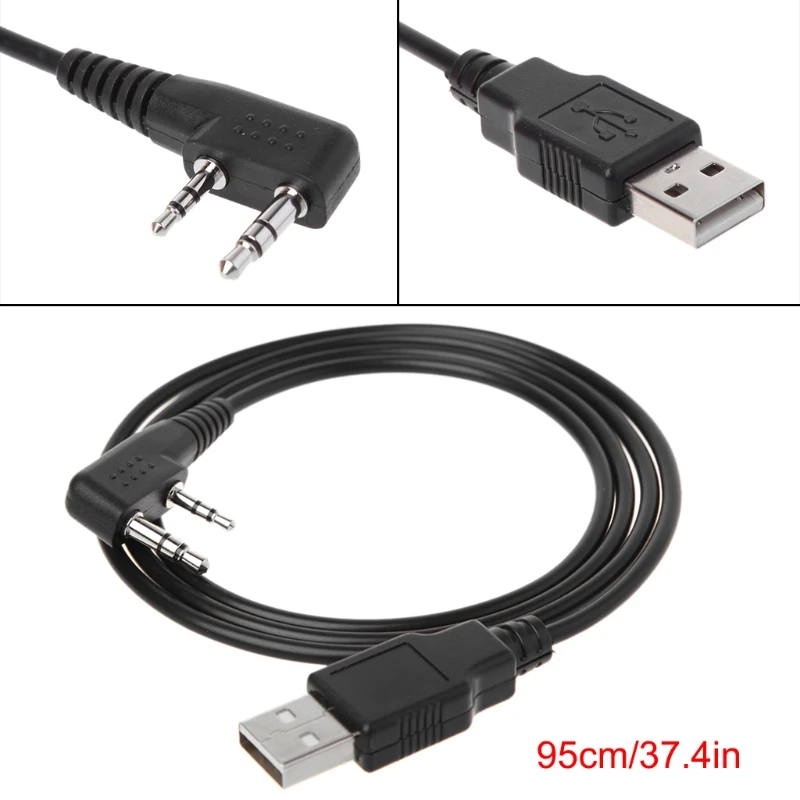 Кабель для программирования, домофон с usb-разъемом для Baofeng UV5R Kenwood TK TH KPG HYT