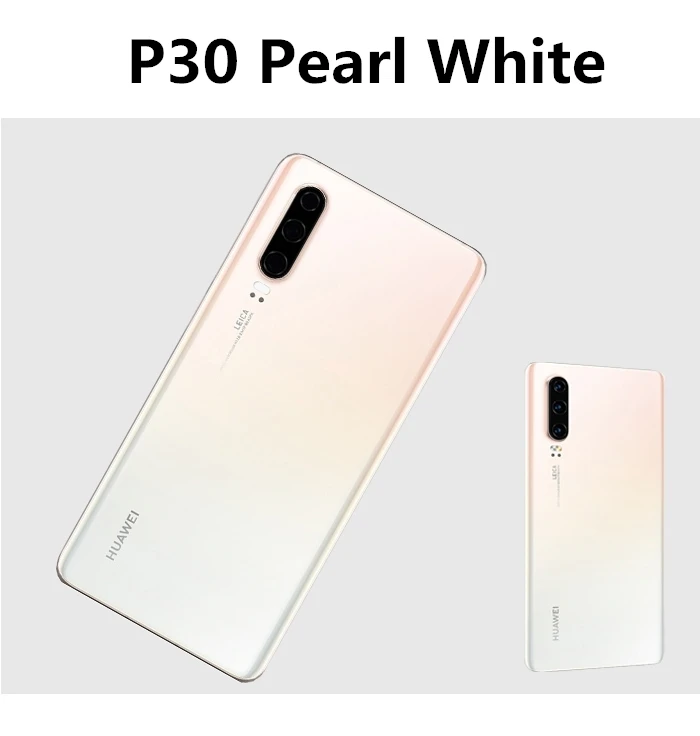 P30 Pearl White Оригинальная Задняя крышка батареи для huawei P30 Pro задняя крышка стеклянная батарея с объективом камеры Замена для huawei P30 задняя крышка корпуса - Цвет: P30 Pearl White