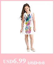Raisvern/ детское летнее платье для девочек; одежда без рукавов с принтом галактики; пляжные мини-платья; детское праздничное платье принцессы