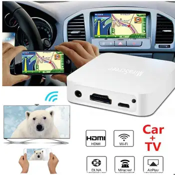 

Intelligent Wireless Display Dongle AV+HDTV Interface 1920x1080P Wifi Display Receiver For Cars Same screen For IOS For Android