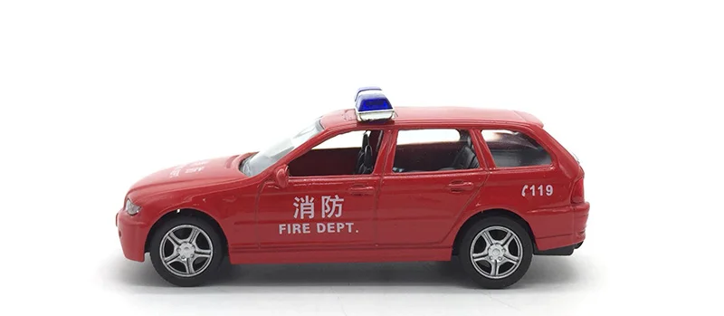 1/43 3 серии пожарная игрушка машина 10 см сплав Литой коллекционные игрушки