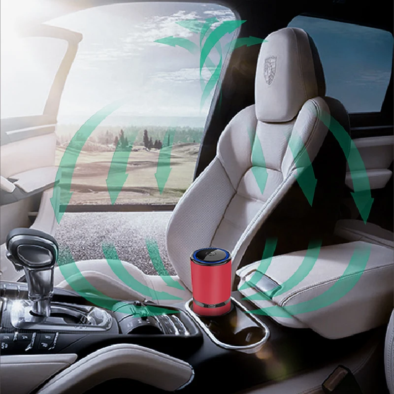 Car Air Humidifier Aroma USB Mist with Filter Anion Car Home Office Air Purifier B99