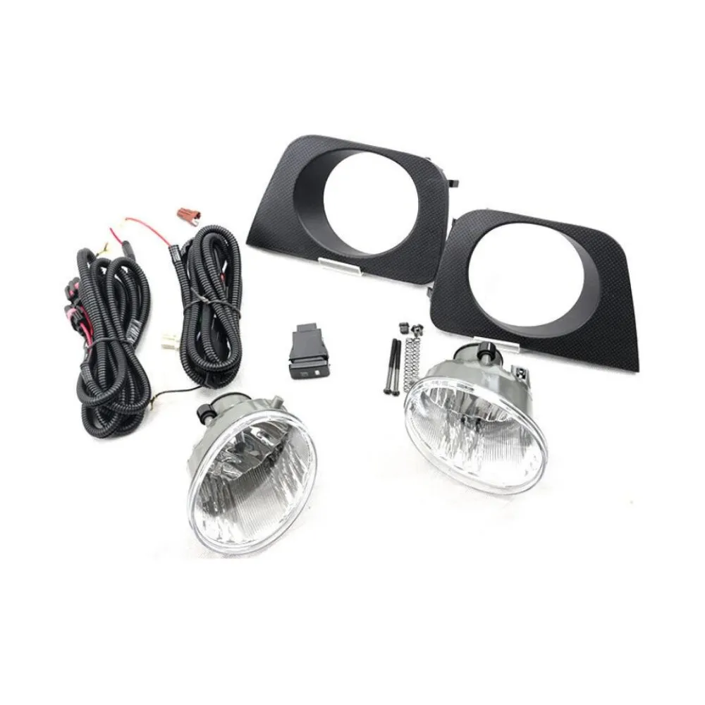 Car Fog Lamp Assembly With Cover Case for Toyota 4Runner Hilux Surf 2005-2009 4300K Halogen Blub + Harness Switch | Автомобили и