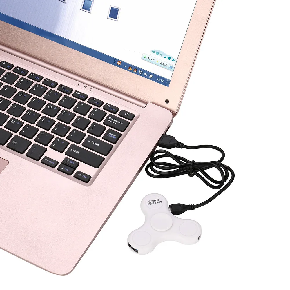 OMESHIN мини 3 Порты и разъёмы высокое Скорость USB 2,0 расширения Мощность концентратор Plug& Play пальцевой прядильный механизм управления беспокойство снятия стресса Непоседа гироскопа