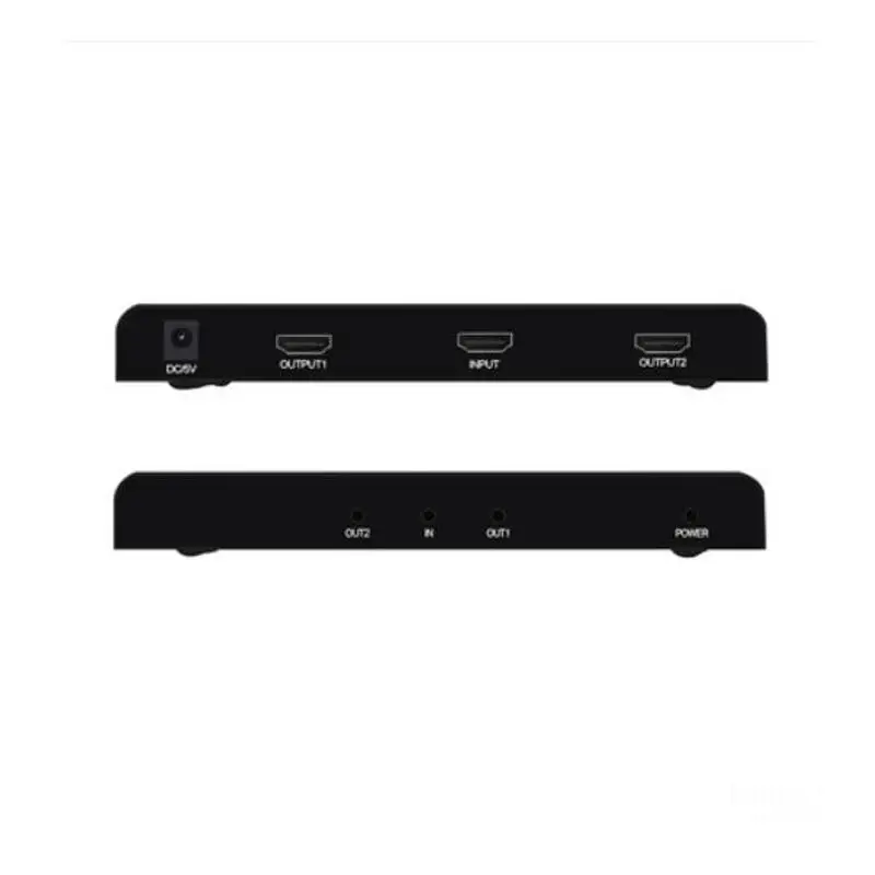 4K HDMI коммутатор 2 порта 1x2 HDMI Коммутатор HDMI сплиттер Sup порты Ultra HD 4K 1080P 3D AC3 DTS DSD двойной дисплей для PS4 Xbox HDTV