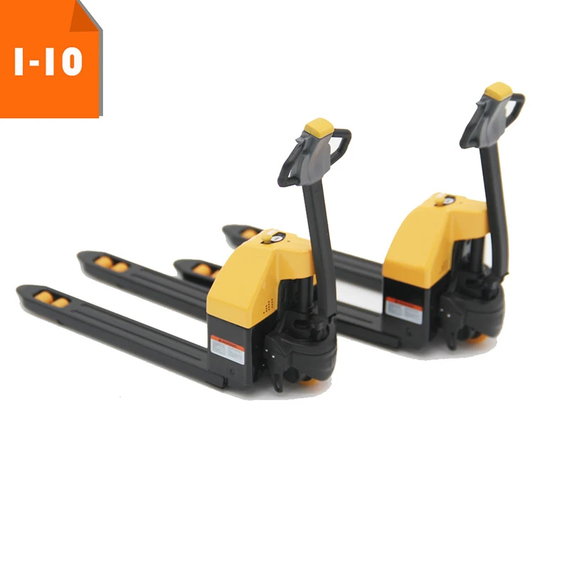 1 10 Scale Ground Cattle Electric Hand Operated Hydraulic Truck Forklift Model Ground Cattle Pallet Truck Alloy Model Simulation Diecasts Toy Vehicles Aliexpress
