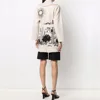 WQJGR Cardigan Sweater Women Wool Kniited Tassel Doodle Jacquard Loose Full Sleeve High Quality Cashmere Winter Jacket Women 4