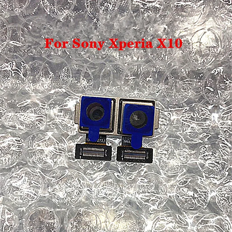 

100% Original Back Camera For Sony Xperia 10 X10 Rear Camera Main Big Camera Module Connector Flex Cable Replacement Parts