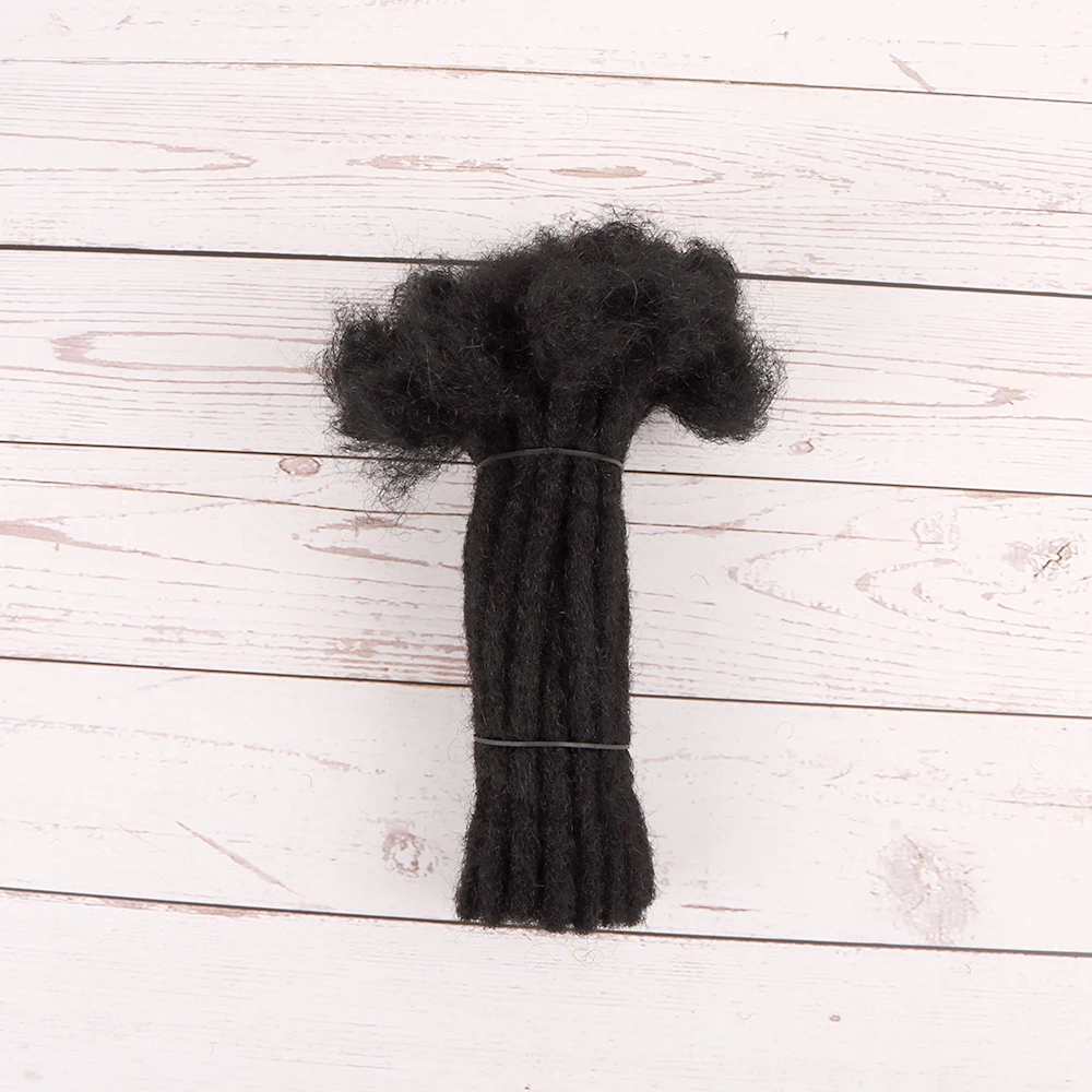 VAST Dreadlock 100% Human Hair Extension Loc Bulk Dread Lock Human Hair Rastas Cabello Humano